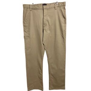 Diehard Khaki Twill Work Pants Men’s Size 36W x 34L Relaxed Fit